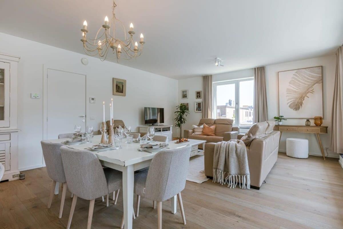 Huswell - A Luminous Apartment Near The Marina 오스텐드 외부 사진